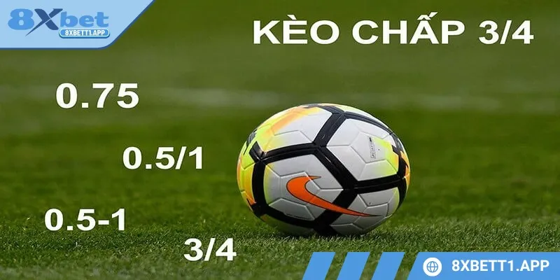 Kèo 3/4 có thể nhận diện với nhiều tên gọi trên bảng cược