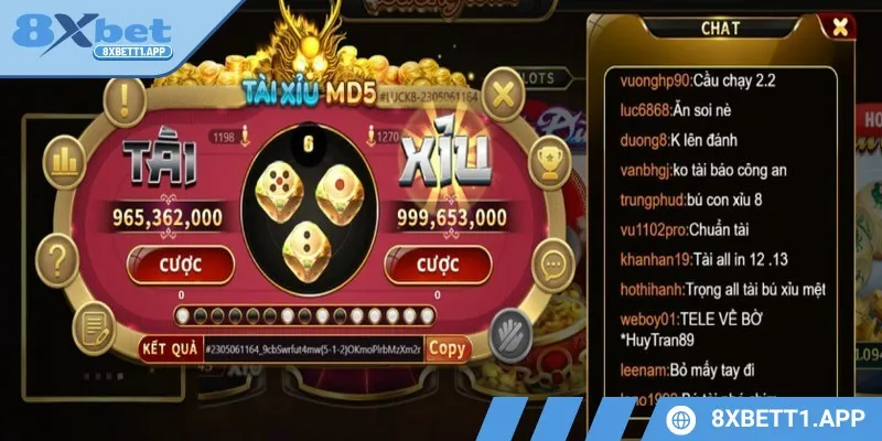 Tài xỉu MD5 đánh theo 2 cửa chính ít rủi ro hơn